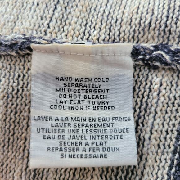 Denim & Supply Ralph Lauren Size M Marled Gray Wool Blend Sweater Pullover - Picture 7 of 7